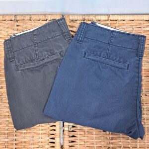 Bundle Of 2 Old Navy Lived In Straight Timeless Preppy Academia Shorts Mens 28